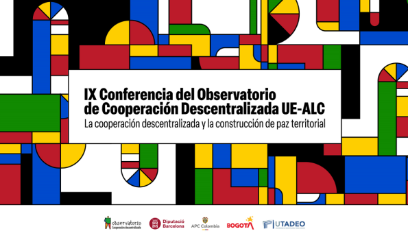 IX Conferencia del Observatorio de Cooperación Descentralizada UE-AL en Bogotá