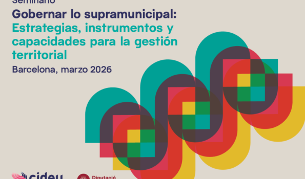 Seminario CIDEU: Incorporación de la dimensión supramunicipal en la planificación y gestión de gobiernos locales de Latinoamérica