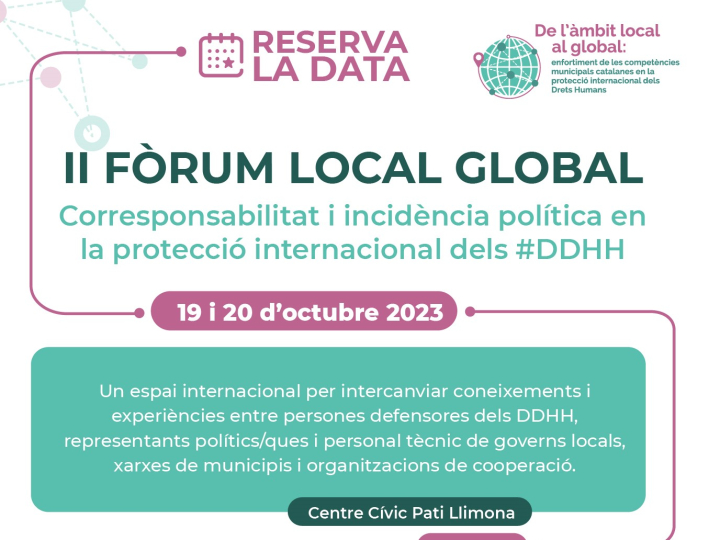 II Fórum Local – global