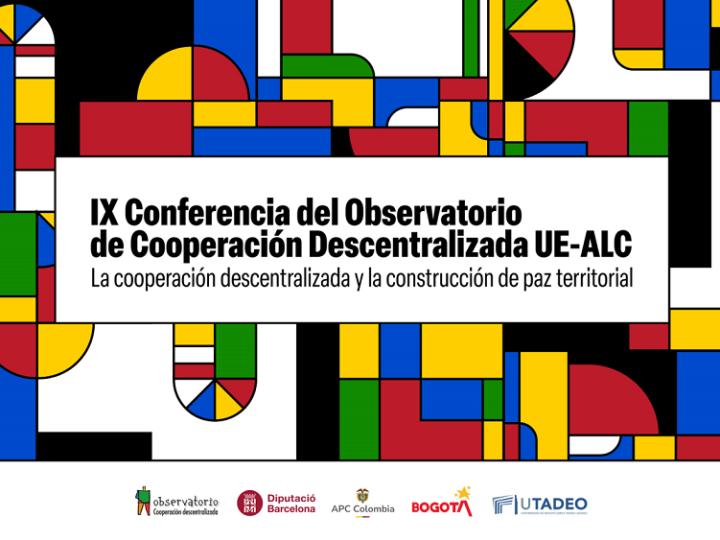 IX Conferencia del Observatorio de Cooperación Descentralizada UE-AL en Bogotá