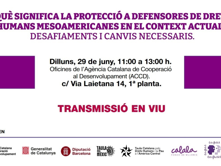 ¿Qué significa la protección a defensoras de derechos humanos mesoamericanas?