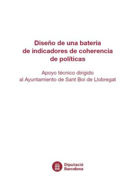 Diseño de una bateria de indicadores de coherencia de politicas