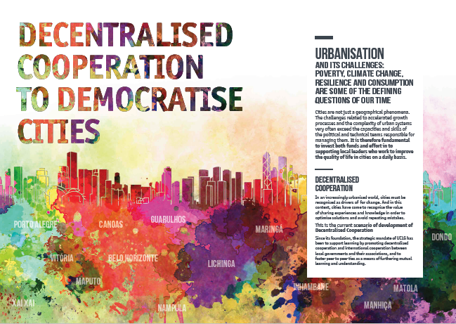  Cooperación Descentralizada para Democratizar Ciudades