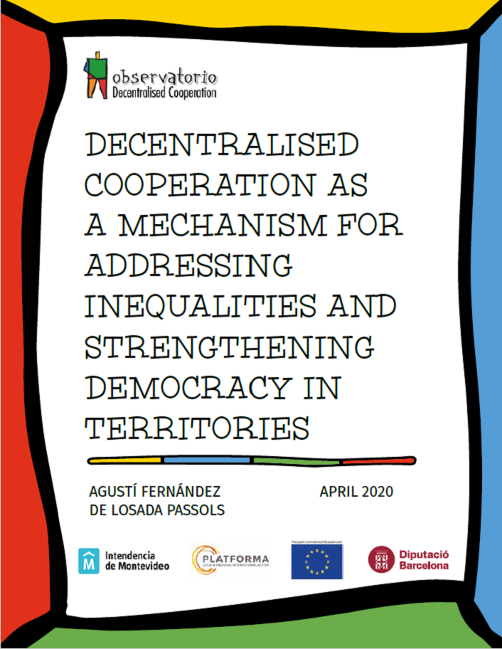 Decentralised cooperation as a mechanism for addressing inequalities and strengthening democracy in territories