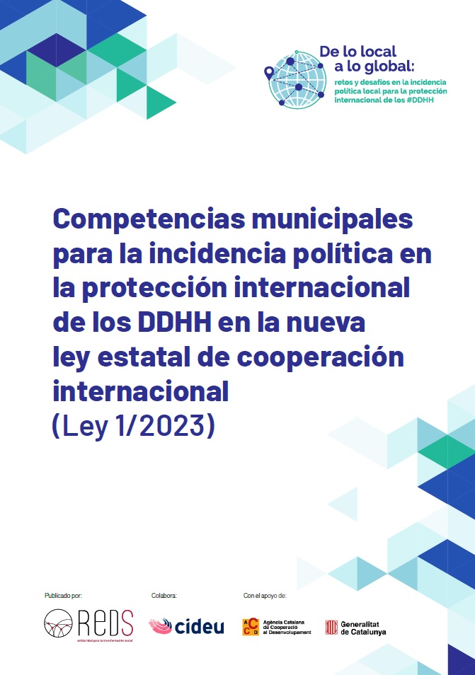 Competencias municipales para la incidencia política en la protección internacional de los DDHH en la nueva ley estatal de cooperación internacional (Ley 1/2023)