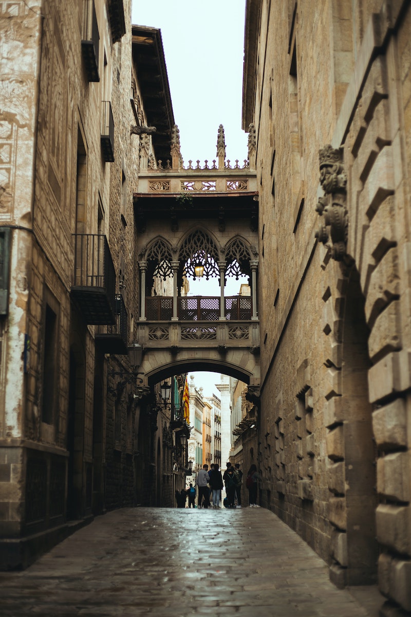 Barcelona calle Bisbe