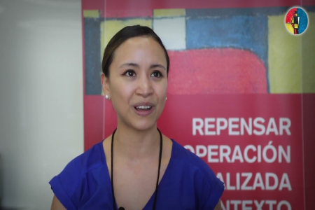 Sofia Arce, directora de Relaciones Internacionales de la Alcaldía de Cuenca (Ecuador)