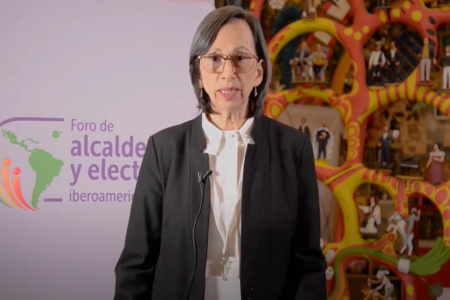 Sonia Baires (I Foro de Alcaldesas y #ElectasIberoamericanas)
