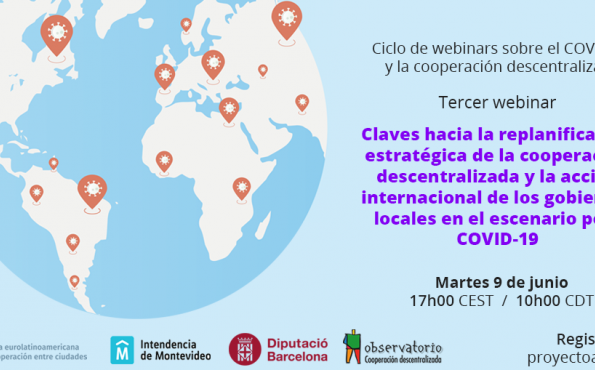 “Claves hacia la replanificación estratégica de la cooperación descentralizada y la acción internacional de los gobiernos locales en el escenario post COVID-19”