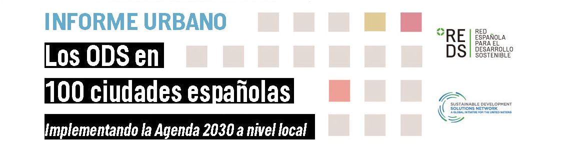 picture on the Report on the SDGs progress in 100 Spanish cities