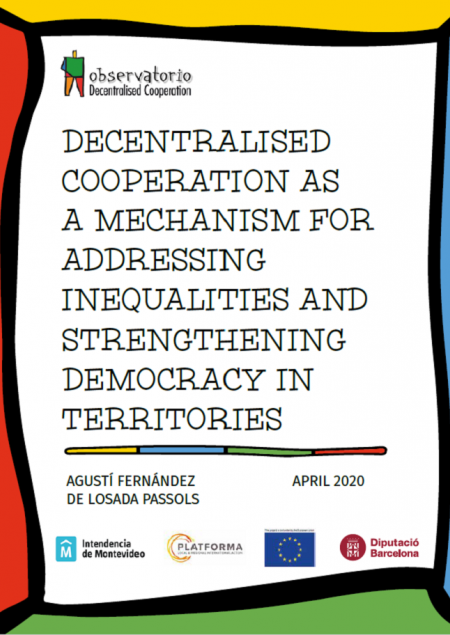 Decentralised cooperation as a mechanism for addressing inequalities and strengthening democracy in territories
